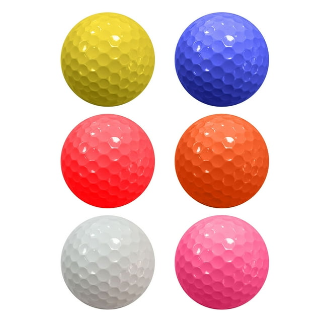 Visland 4 Pack Foam Golf Balls Practice Golf Balls Realistic Feel Limited Flight Training Sport Ball Elastic Foam Balls for Indoor Outdoor Use