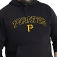 thumbnail image 7 of Men's G-III Sports by Carl Banks Black Pittsburgh Pirates Adaptive Lockup Fleece Hoodie, 7 of 7