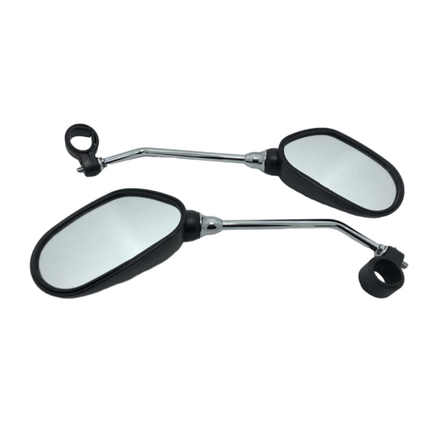 Espejo de bicicleta Espejo retrovisor de bicicleta Espejo de seguridad giratorio para manillares para motocicleta Bicicleta eléctrica Bicicleta de