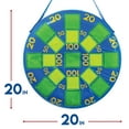 thumbnail image 3 of Franklin Sports 20√¢¬Ä¬ù Inflatable Dart Ball Board w/ Tennis Ball Self-Stick for up to Multiplayers, 3 of 9