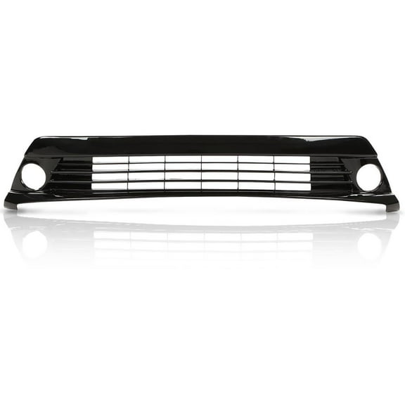 CROSSDESIGN Front Primed Bumper Grille Grill Fit for Toyota Prius 2012-2015