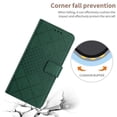 thumbnail image 4 of Flip Wallet Case for iPhone Air with Kickstand & Wrist Strap, Shockproof TPU Inner Green, 4 of 7