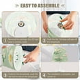 thumbnail image 5 of BZSMCE Table Lamp Creative Floral Whimsy Pattern Simple Pattern Night Light, 5 of 8