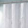 thumbnail image 5 of WARM HOME DESIGNS White Lace Shower Curtain 72 W x 84 L Inches with Attached Valance & Tassels. LA White 84, 5 of 5