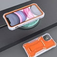 thumbnail image 7 of FITO For iPhone 11 Case, Phone Case with Screen Protector and Kickstand (Orange), 7 of 7