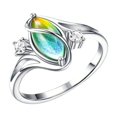 thumbnail image 2 of Fashionable Individual Oval Inlaid With Zircon Feometric Ring Exquisite Jewelry For Daily For Giving, 2 of 6