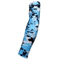 thumbnail image 1 of Sports Farm Manga de brazo de camuflaje digital azul claro y negro (Ym), 1 of 1