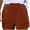 Red, variant on ShomPort Womens Cotton Linen Casual Summer Shorts Elastic Waist Dressy Comfy Lightweight Short Pants with Pocket
