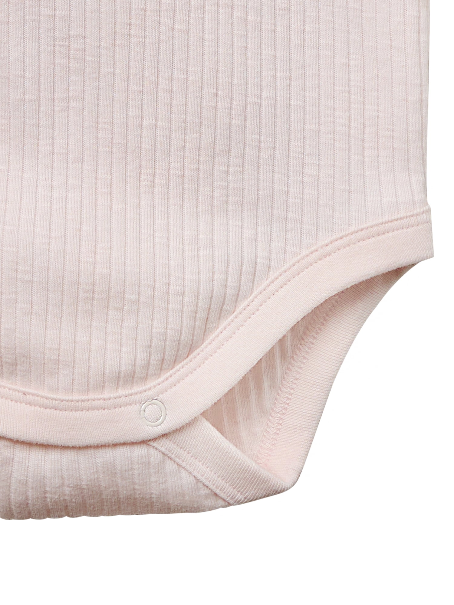 Modern Moments by Gerber Baby Neutral Organic Short Sleeve Bodysuit, Sizes 0/3 Months - 24 Months
