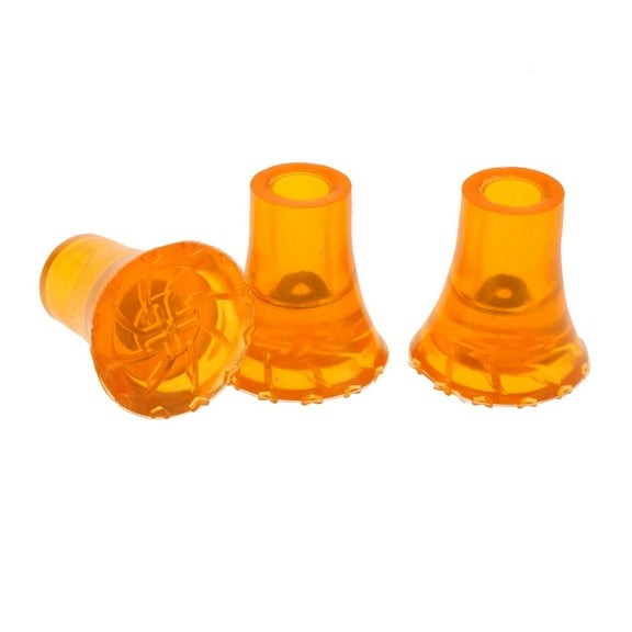 3Pcs Rubber Non-Slip Cane & Crutch Tips Heavy Duty Crutch Tip Replacements 3/4 Inch 19 mm