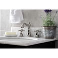 thumbnail image 3 of Kingston Brass FSC1979BX Metropolitan Widespread Bathroom Faucet with Brass Pop-Up, Polished Nickel, 3 of 8