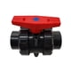 thumbnail image 4 of Eigraketly Válvula de bola de manguera de PVC de 2 pulgadas, contenedor de riego de césped de 2 puertos, conectores de manguera de agua de doble canal, Deportes acuáticos Eigraketly OD025031-00, 4 of 6