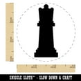 thumbnail image 2 of Chess Queen Piece Self-Inking Rubber Stamp Ink Stamper - Blue Ink - Small 3/4 Inch, 2 of 7