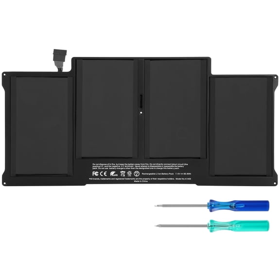 8000mAh A1466 Replacement Laptop Battery for MacBook Air 13 inch A1466 (Mid 2012,Mid 2013,Early 2014,Early 2015,2017) A1369(Late 2010,Mid 2011 Version) A1496 A1405 A1377 (EMC :2925, 2469, 2559, 2392)