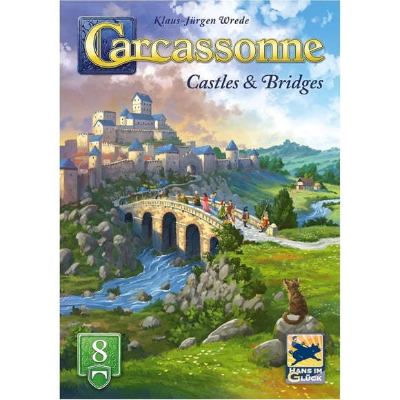 Carcassonne : Exp 8: Châteaux et Ponts - Rafraîchi