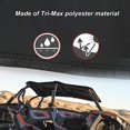 thumbnail image 2 of Techo De Lona Suave Mfc Compatible Con Polaris Rzr 4 900 / Xp 4 1000 / Xp 4 Turbo 2014-2023, Parasol De 4 Plazas, Techo Superior Suave, 2 of 5
