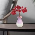 thumbnail image 2 of Xingzhi Mini Crystal Tree Wealth Luck Tree Positive Energy for Tabletop Home Decor, 2 of 8