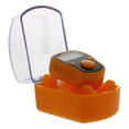 thumbnail image 4 of Hijaz Digital Ring Finger Hand Bright Orange Color Tally Dhikr Zikr Counter with Band, 4 of 4