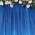 thumbnail image 5 of BalsaCircle 8x10 feet Royal Blue Satin Curtain Wedding Photography Backdrop Panel Party Events Decorations Supplies, 5 of 8