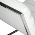 thumbnail image 4 of Canapé-lit en Cuir Blanc Ishan, 4 of 4