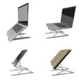 thumbnail image 2 of WOVTE Laptop Stand Adjustable Laptop Riser Ergonomic Laptop Tray for Tablet & Laptop (10inch - 15.6inch) for iPad, for MacBook Pro/Air, Surface Laptop, Samsung, HP Notebook, 2 of 7