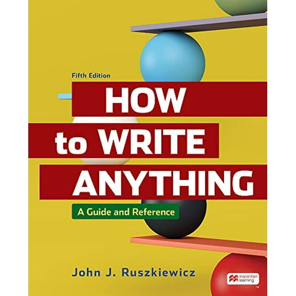 Pre-Owned How to Write Anything: A Guide and Reference Paperback