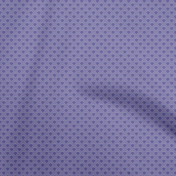 oneOone Cotton Silk Violet Fabric Asian Japanese Sashiko Diy Clothing Quilting Fabric Print Fabric By Yard 42 Inch Wide