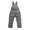 GYRATEDREAM Toddler Kids Baby Boy Girl Thicken Bib Overall Down