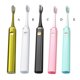thumbnail image 5 of Jumpingount Cepillo de eléctrico Multi Color Impermeable 400mAh Limpiadores bucales Diseño silencioso Rotación Carga inalámbrica cuidado de los oídos Negro, 5 of 6