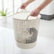 thumbnail image 4 of Cesta de almacenamiento de plástico, cesta de lavandería grande con tapa, cesta de ropa sucia, cesta de almacenamiento portátil, 4 of 6