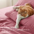 thumbnail image 4 of Queen Sheet Set - 4 Pieces Soft Queen Size Sheets - Breathable & Cooling - Hotel Luxury - Easy Care Polyester Microfiber Bedding for Women, Men, Dark Grey, 4 of 5