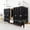 Black stars set of 3, variant on CAILDANL Bottom Bunk Bed Curtains Privacy Curtains Breathable Dustproof Single Bed Blackout Curtains Privacy Cloth Panels Underbed Loft Bed Canopy Tent Curtain Shading Drapes for Dorm