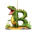 thumbnail image 1 of Riforla Dinosaur 26 Letters Acrylic Pendant Home Decoration Car Pendant Backpack Pendant Hangs B, 1 of 3