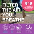 thumbnail image 4 of Filtros nasales Protego O2 Pantallas nasales para alergias, polvo y humo, 4 of 8