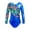 Royal Blue, variant on inhzoy Girls' Gymnastics Leotards Metallic Sparkly One Piece Dancewear Rose Red 14