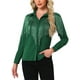 thumbnail image 1 of CAMISAS DE FRINGE PARA MUJER INSPIRADAS CHIC DE MANGA LARGA CON BOTONES, ESTILO COWGIRL OCCIDENTAL, VERDE OSCURO, TALLA XL, 1 of 6