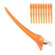 thumbnail image 5 of Pinza para el cabello seccionadora, 10 piezas de salón antideslizante estilo pico de pato pinza para el cabello durabilidad probada en el tiempo, 5 of 5