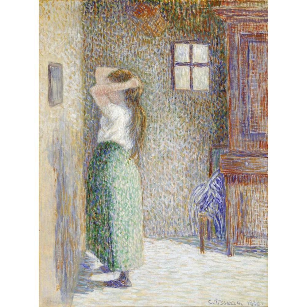 Pissarro, Camille 11x14 Black Modern Framed Museum Art Print