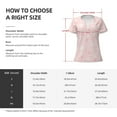 thumbnail image 5 of Naloa Cute Bunny Print T-Shirts Short Sleeve V Neck Tees for Women Fashion Tops Trendy Lightweight Soft Casual Summer Outfits Clothes, 5 of 5