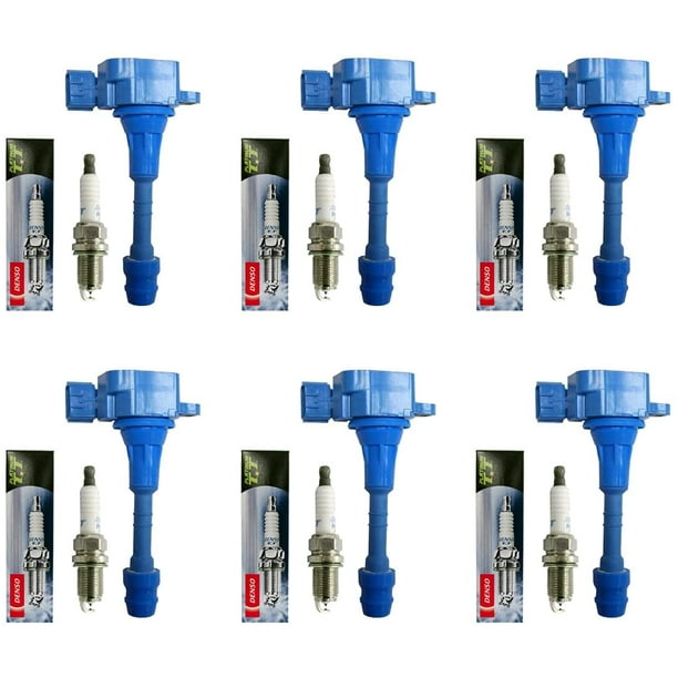 Set of 6 Denso Platinum TT Spark Plug PKH16TT + 6 AD Auto Parts