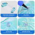 thumbnail image 3 of Hamaca de agua inflable Pool Floats CLPCLP para adultos, paquete de 5, 3 of 7