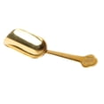 thumbnail image 3 of Brass Spoon, Long Handle Brass Tea Spoons Minimalist Appearance Rust Resistant  For Cafe, 3 of 8