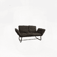 thumbnail image 5 of Loveseat - Linen Modern Small Space Living Room Loveseat, 5 of 7