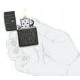thumbnail image 5 of Zippo Line Art Zippo Design Black Crackle Pocket Lighter, 5 of 7