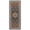 thumbnail image 2 of Safavieh Heritage York Oriental Wool Runner Rug, Dark Green/Brown, 2'3" x 6', 2 of 11