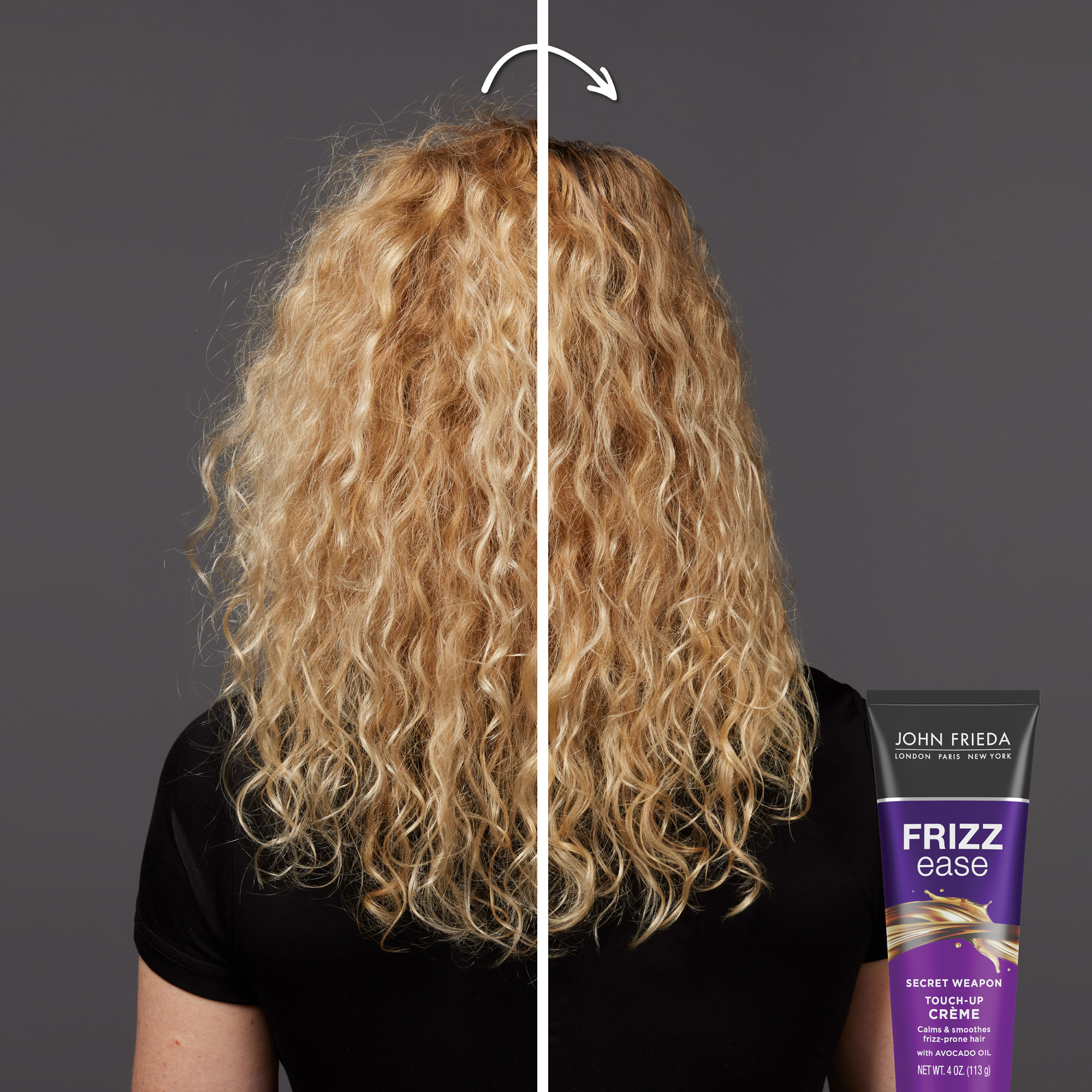 John Frieda Anti Frizz Frizz Ease Secret Weapon Styling Hair Cream For