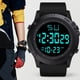 thumbnail image 4 of Reloj deportivo para hombre, relojes de moda para hombre, LED, digital, fecha, militar, deportivo, de goma, de cuarzo, reloj con alarma, reloj general., 4 of 4