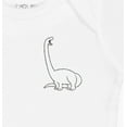 thumbnail image 4 of Inktastic Pocket Dino Roaring Brontosaurus Boys or Girls Baby Bodysuit, 4 of 5