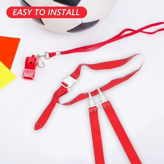 Worgeous Reusable Football Flag Belt Set Football Flag Belt Football Band With Flags Football Indoor Training Accessory Football Flags Belt