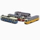 thumbnail image 5 of 4pcs Aleación de La Aleación de La Aleación de La Aleación Simulación de 1:90 Desarrollo Toy Friction Powered Car Play Set D Baoblaze Tirar juguetes de bus, 5 of 7